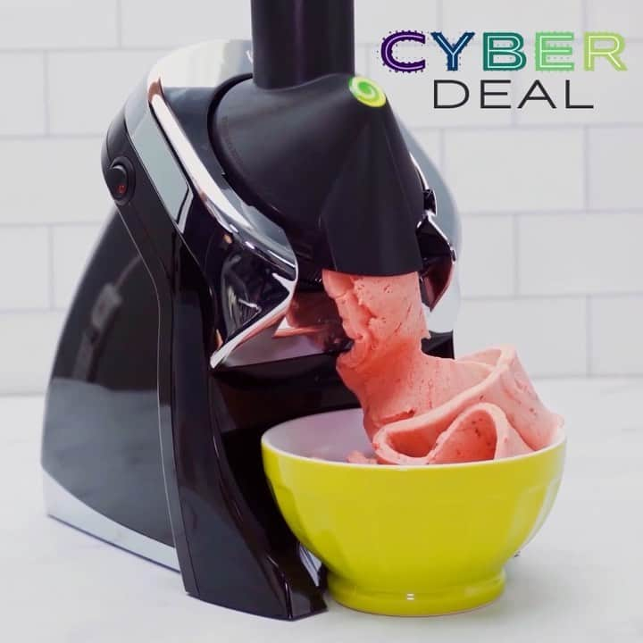 Yonanasのインスタグラム：「CYBER DEAL: Buy One & Gift One for $10!⁠⠀ ⁠⠀ Cross a Yonanas off your wish list AND your gift list! Buy a Yonanas Deluxe for yourself & get a Yonanas Classic for only $10 to gift to someone you love. Plus, FREE Shipping within the contiguous US!⁠⠀ ⁠⠀ Give the hottest gift in healthy desserts this season by clicking the link in our profile to shop this sale - while supplies last! ⁠⠀ ⁠⠀ *Available at yonanas.com only now through 12/3/20. See site for full offer details.」