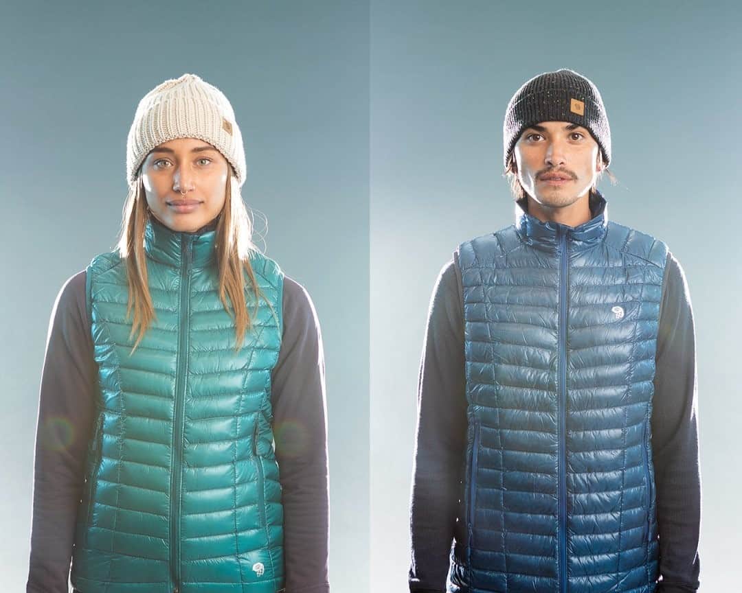 マウンテンハードウェアのインスタグラム：「Our lightest down vest is at its lowest price... Don’t miss this once-a-year opportunity to get an iconic, fan-favorite at the greatest deal. (Check out our Cyber Monday deals - link in bio.)」