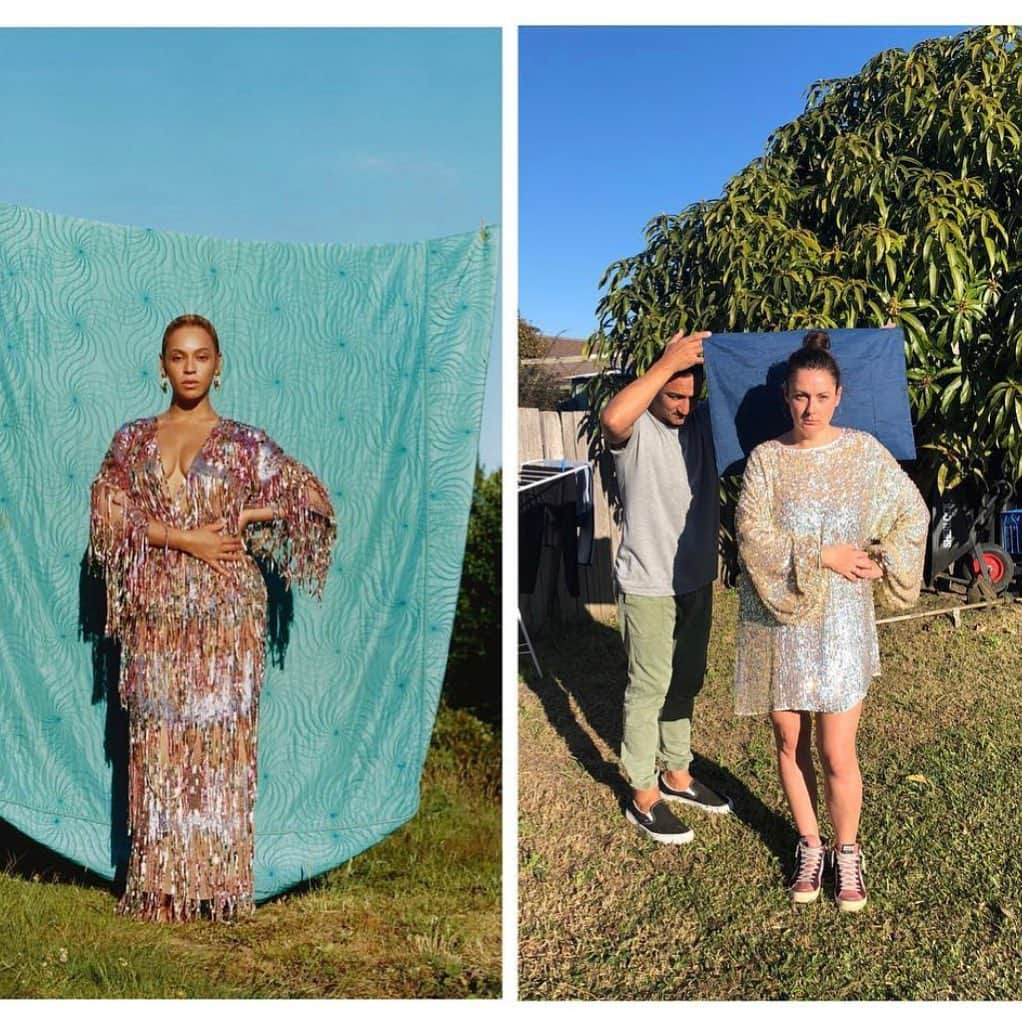 セレステ・バーバーのインスタグラム：「Almost.  #celestechallengeaccepted  #celestebarber  #funny  #beyonce」