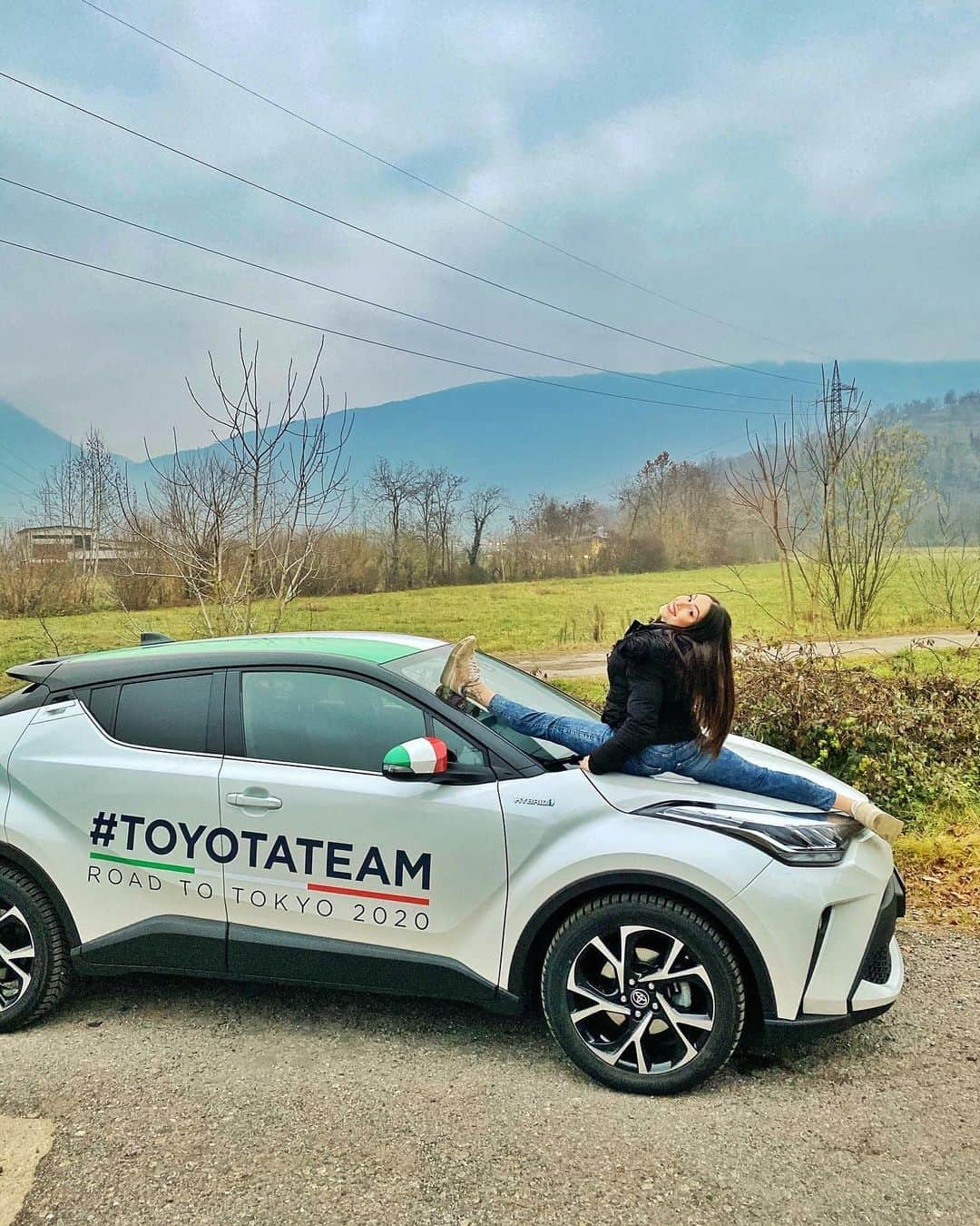 バネッサ・フェラーリのインスタグラム：「Sono carica 🔋⚡ Pronta ad affrontare al meglio la settimana❣️😏  #StartYourImpossibile #ToyotaTeam #vanessaferrari #gymnastics #RoadToTokyo #ginnasticaartistica」