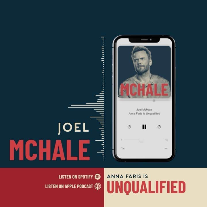 アンナ・ファリスのインスタグラム：「We find it hard to believe @joelmchale almost didn’t get the role」
