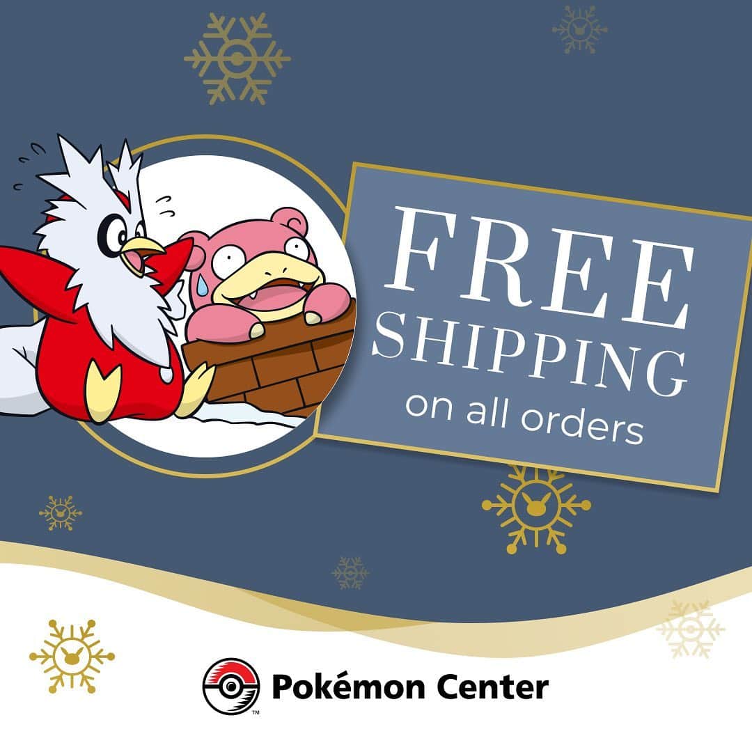 Pokémonさんのインスタグラム写真 - (PokémonInstagram)「We’ve got a gift for you, US and Canadian Trainers!  Get free shipping on all #PokemonCenter orders through Wednesday, December 2.  🎁 Tap the link in our bio!」12月1日 5時29分 - pokemon