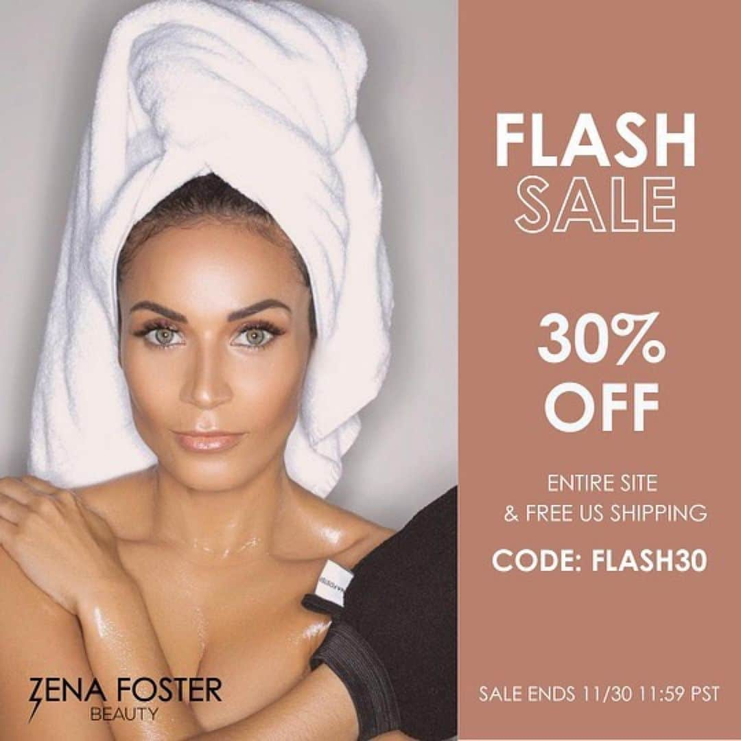 タンクさんのインスタグラム写真 - (タンクInstagram)「BIGGEST SALE OF THE YEAR: 30% OFF ENTIRE SITE + FREE US SHIPPING. Stock up on self-care stocking stuffers. Take advantage of this #cybermonday sale it ends tonight @ 11:59PM PST. @zenafosterbeauty #zenafosterbeauty」12月1日 5時48分 - therealtank