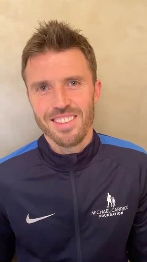マイケル・キャリックのインスタグラム：「5k a day challenge kicks off tmro for @michaelcarrickfoundation. If you would like to join us please head to our website for details.」