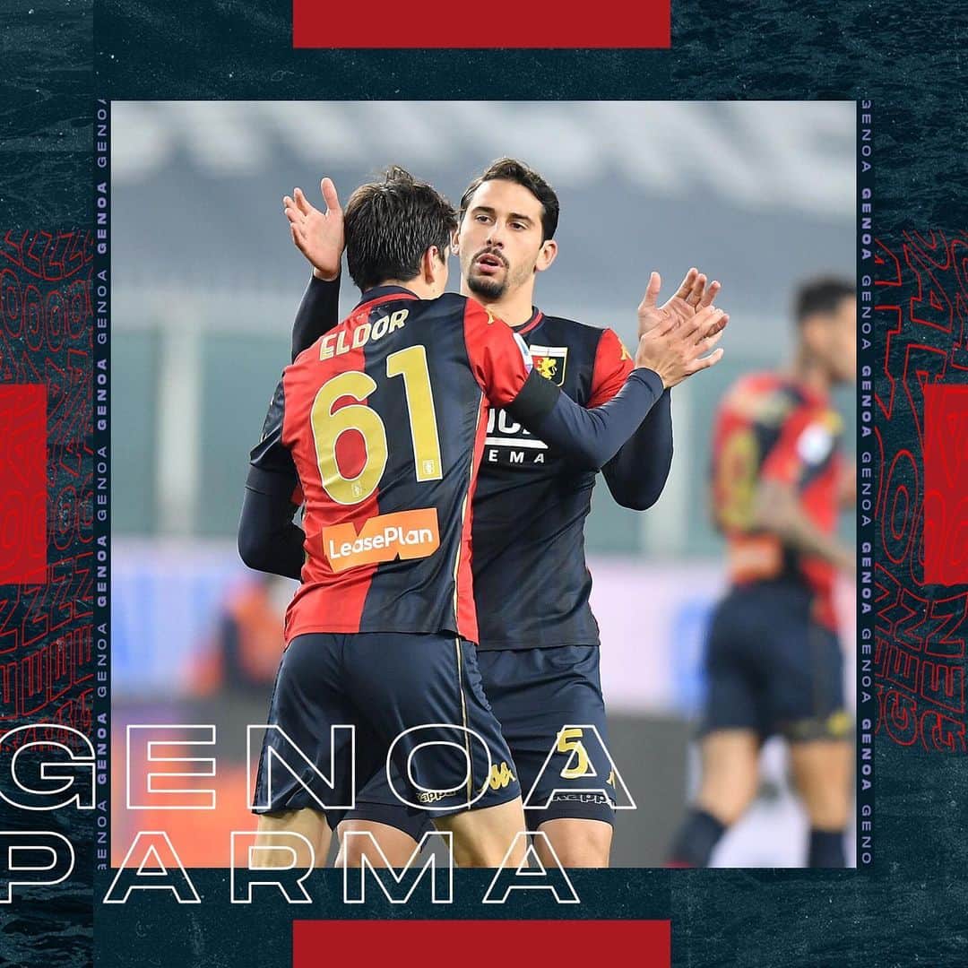 ジェノアCFCさんのインスタグラム写真 - (ジェノアCFCInstagram)「🔴🔵 #GenoaParma」12月1日 6時49分 - genoacfc