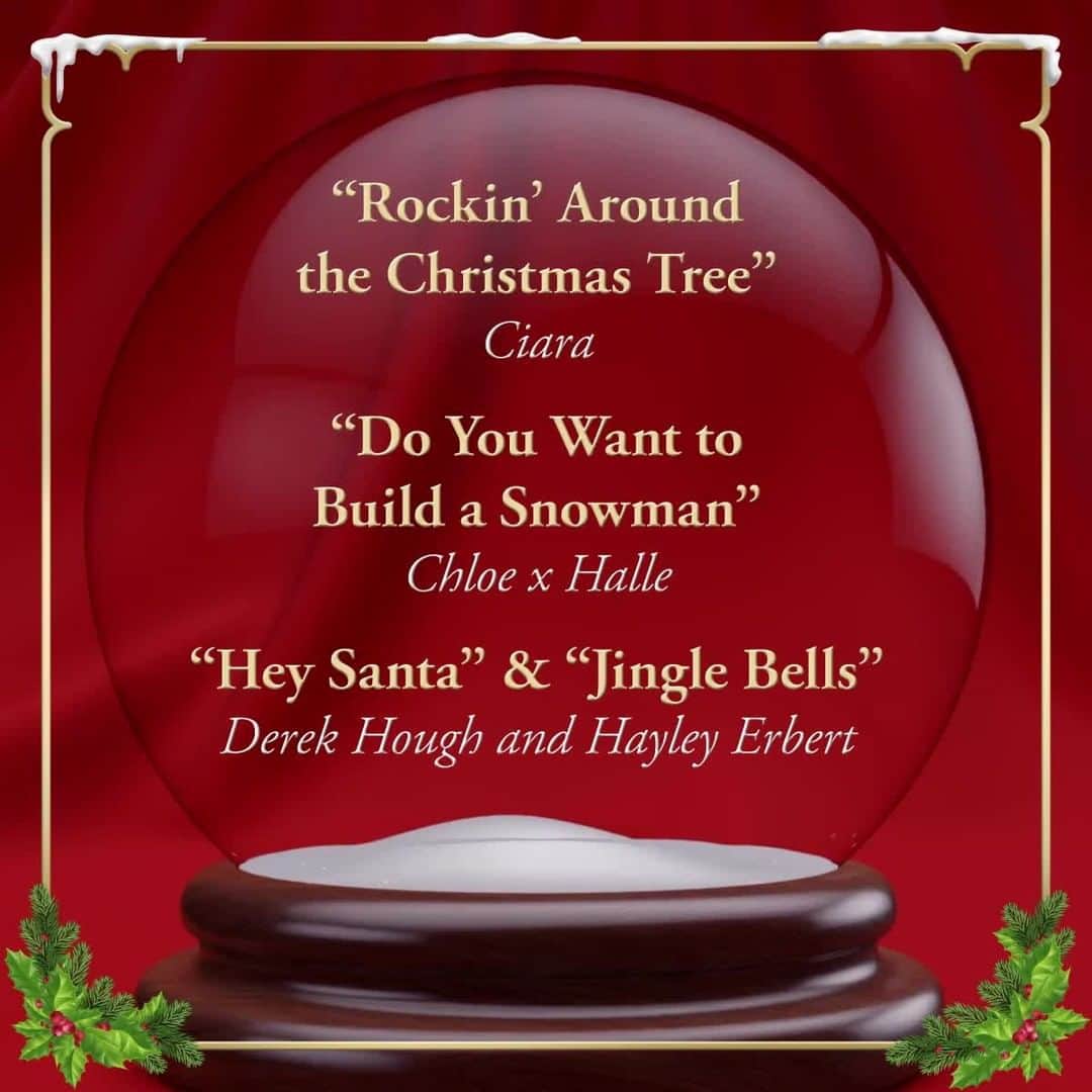 アメリカン・ブロードキャスティング・カンパニーのインスタグラム：「Tonight at 8|7c, cozy up and join your favorite stars for the #DisneyHolidaySingalong on ABC! ❄️」