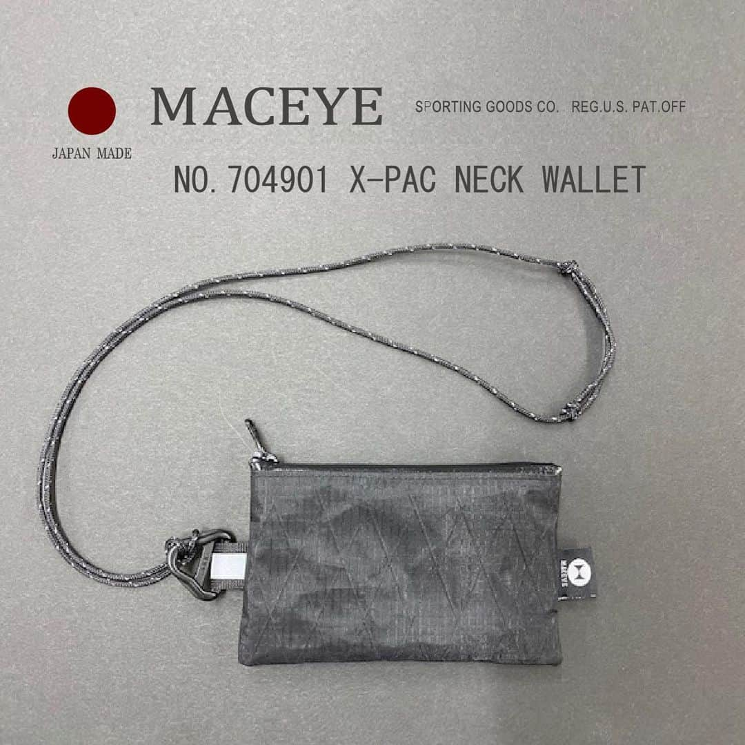 mac eyeさんのインスタグラム写真 - (mac eyeInstagram)「#maceye #madeinjapan  #yokohama  #neckwallet  #x-pac #outdoor  #UL」12月1日 17時31分 - maceye78