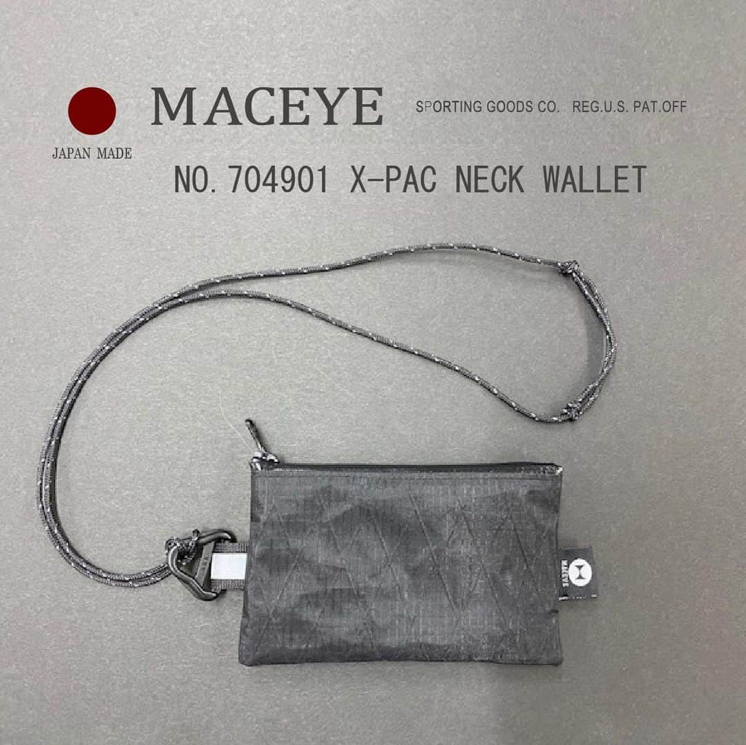 mac eyeのインスタグラム：「#maceye #madeinjapan  #yokohama  #neckwallet  #x-pac #outdoor  #UL」