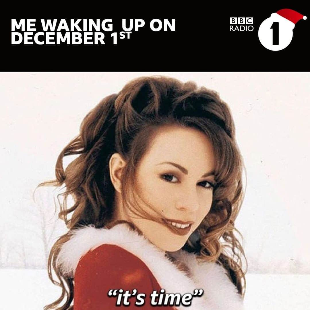 BBC Radioさんのインスタグラム写真 - (BBC RadioInstagram)「and turn that volume up. ⁣ ⁣ ⁣ Listen to @bbcsounds from 5pm today. We're kicking off your Christmas Party (from wherever you are) in BIG style. Christmas mixes throughout the night and plenty of Mariah. Don't be late. ⁣」12月1日 18時00分 - bbcradio1