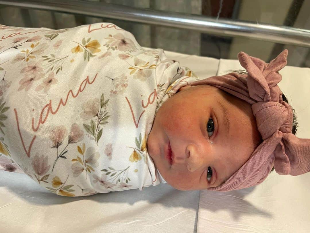 ジュゼッペ・ロッシのインスタグラム：「Liana Sophia Rossi 11.29.2020 An indescribable love! Our little girl ❤️❤️❤️」
