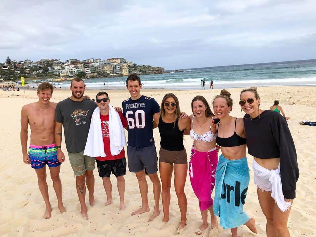トラビス・マホーニーのインスタグラム：「Body bash at Bondi with the SASI crew」