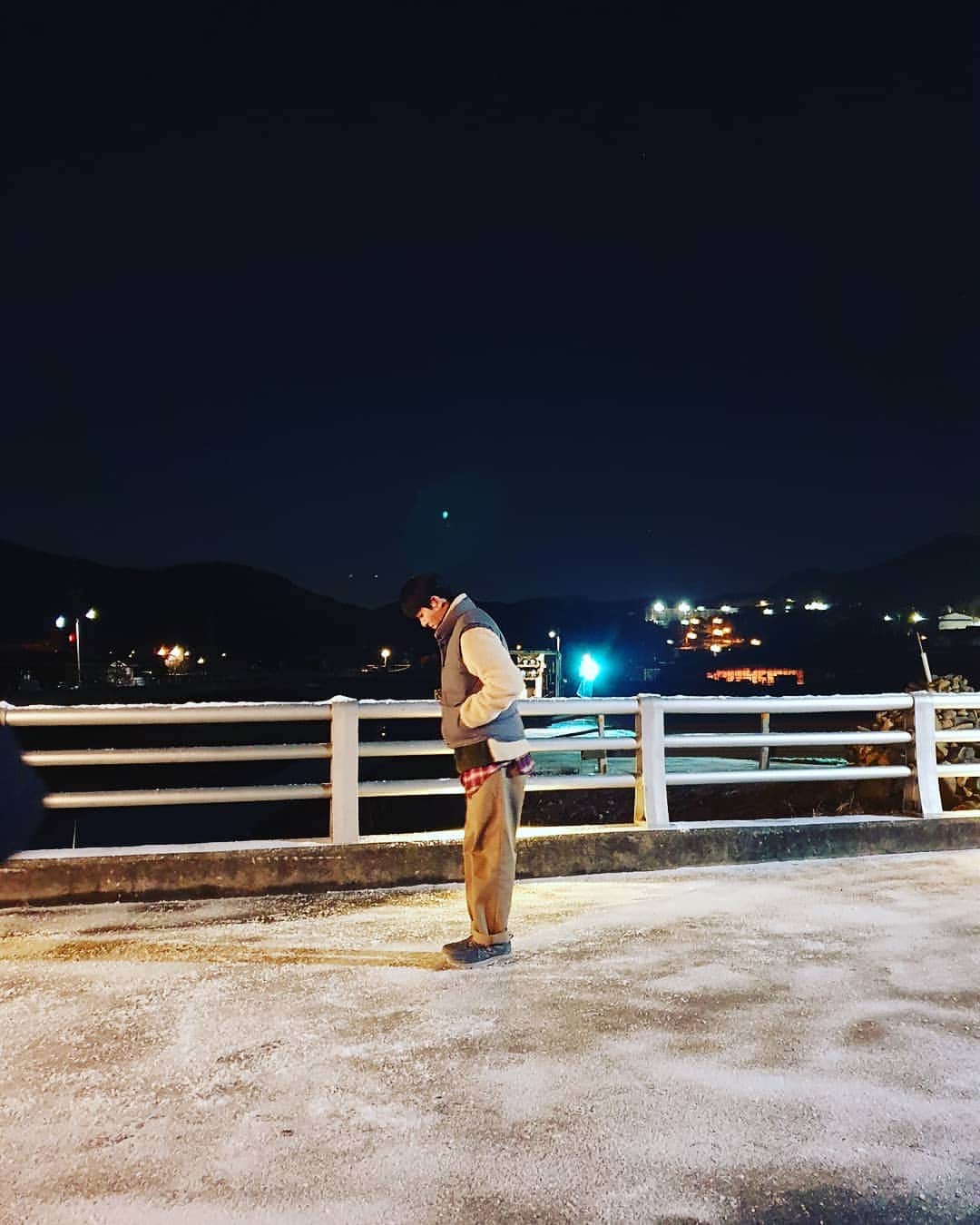 ジェヒのインスタグラム：「겨울이네~ . . . #정경수 #mbc #밥이되어라」