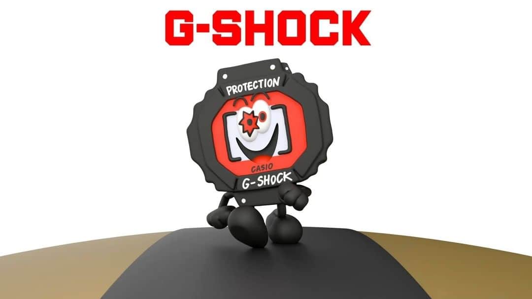 のインスタグラム：「Check out the special movie of VERDY×G-SHOCK!  3D Model By @cattyum   #g_shock #verdy #animation」
