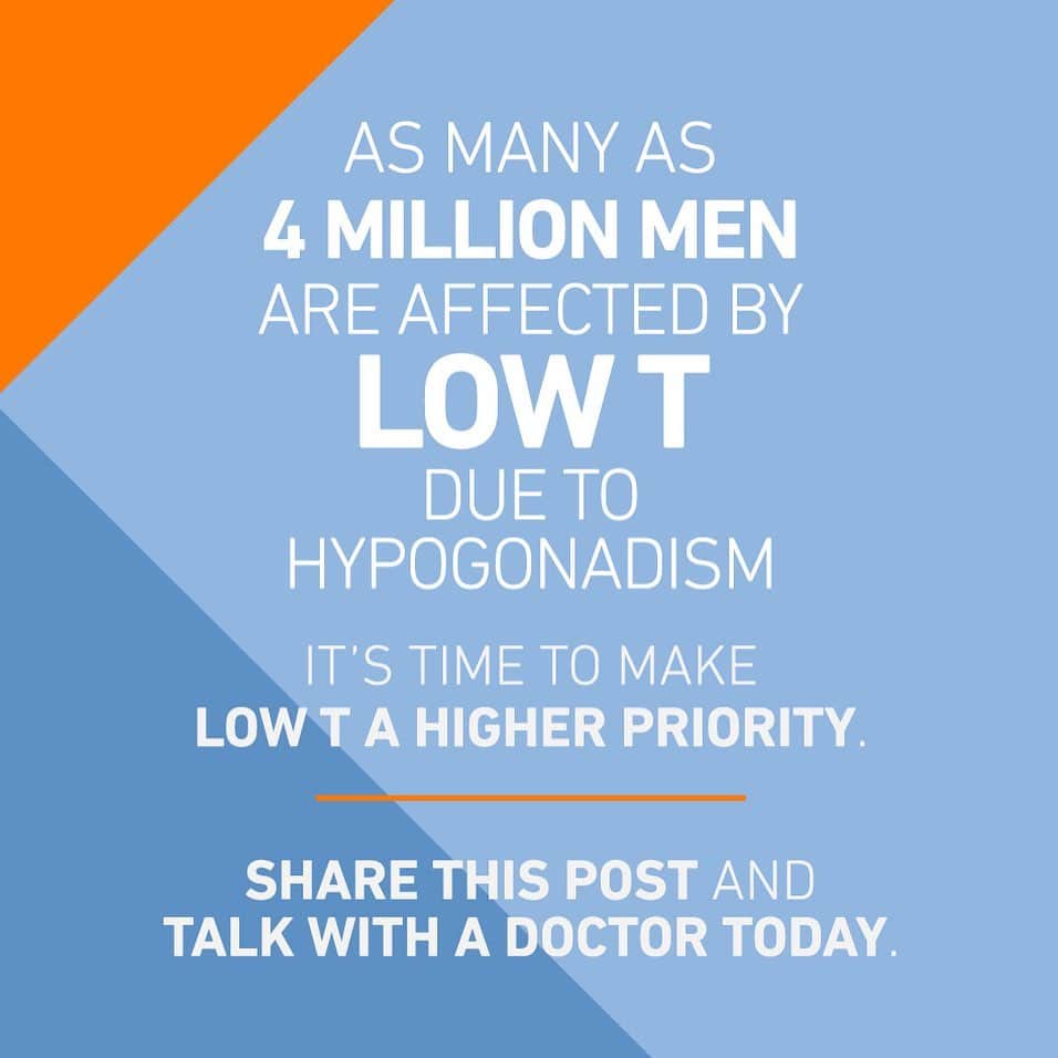 ビル・ランシックさんのインスタグラム写真 - (ビル・ランシックInstagram)「How many men are dealing with low T? Swipe left, then share this message to help start the conversation about this serious condition. #sponsored #lowt #lowtestosterone」12月1日 14時06分 - billrancic