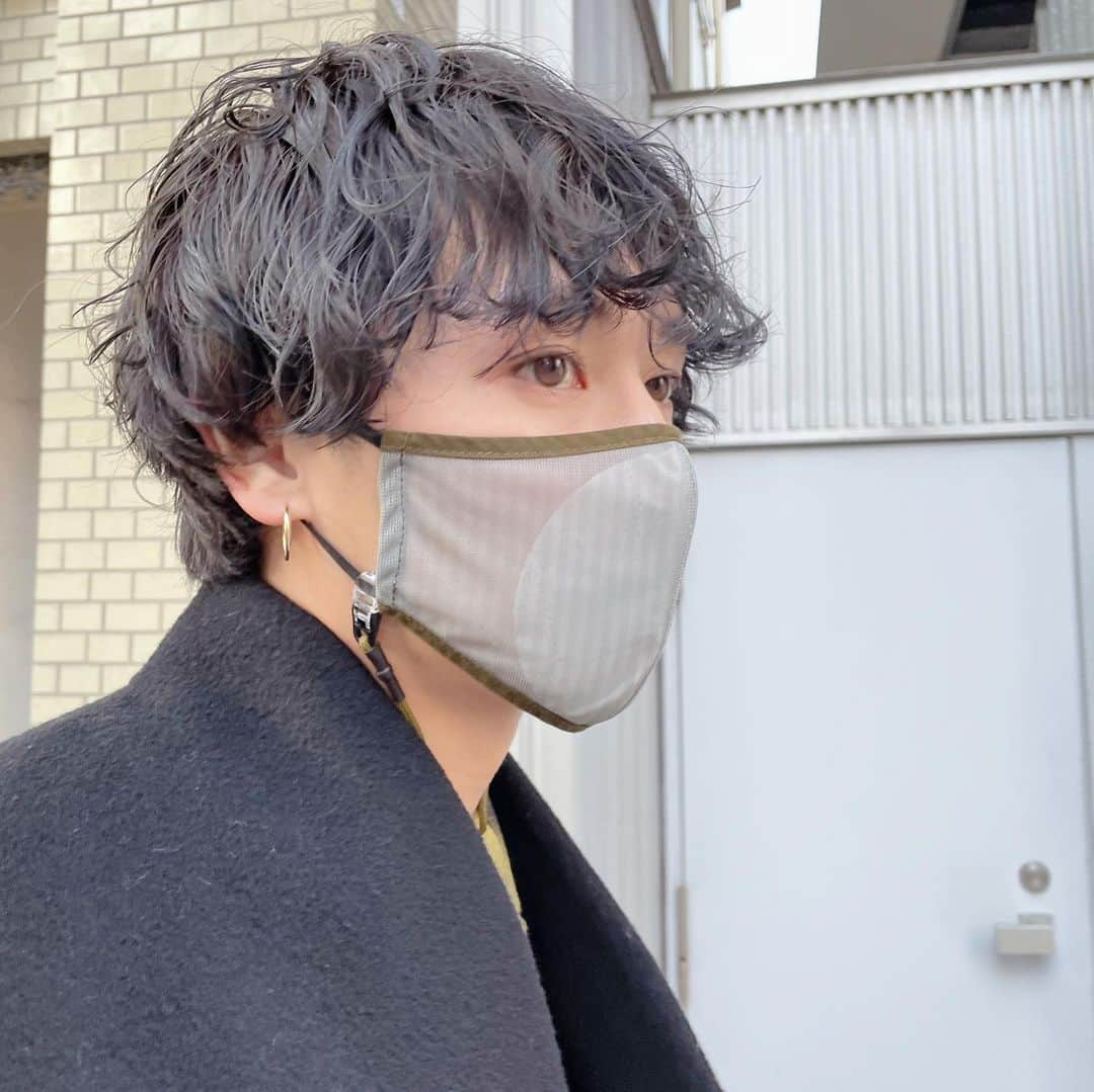 松本岳のインスタグラム：「髪型はテテよりにしました🐼」