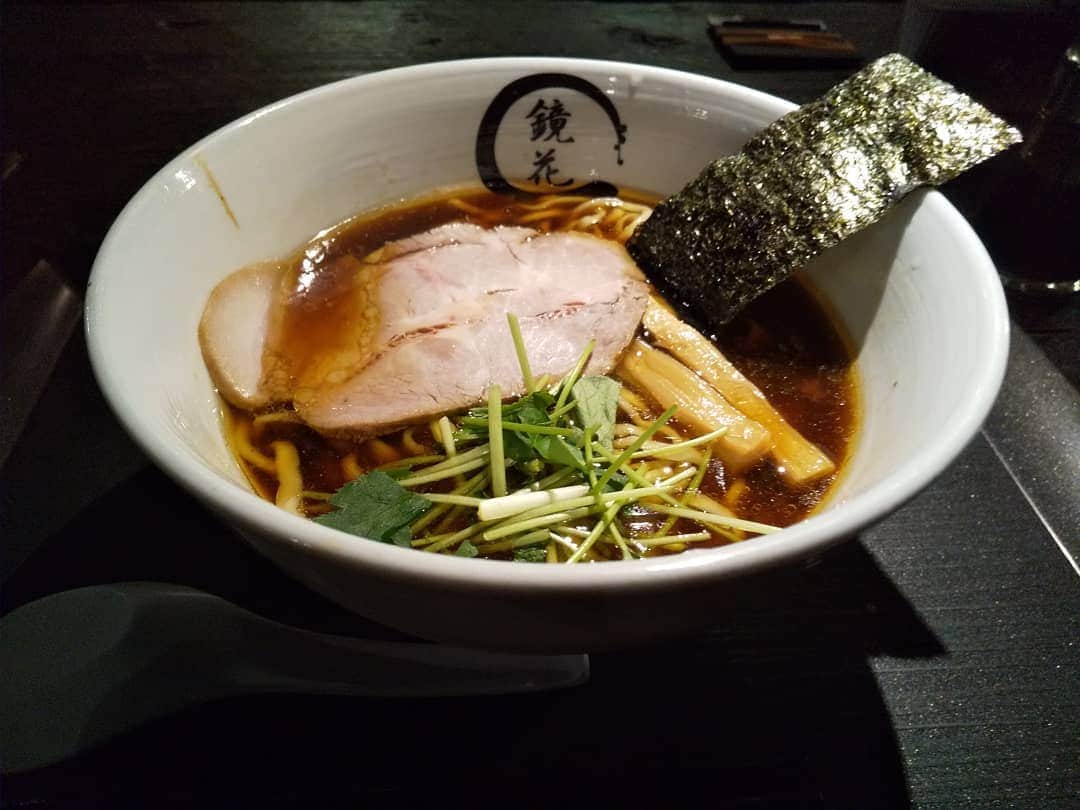 TAJIRIのインスタグラム：「japanese soul food. #rammen #鏡花 #ラーメン」