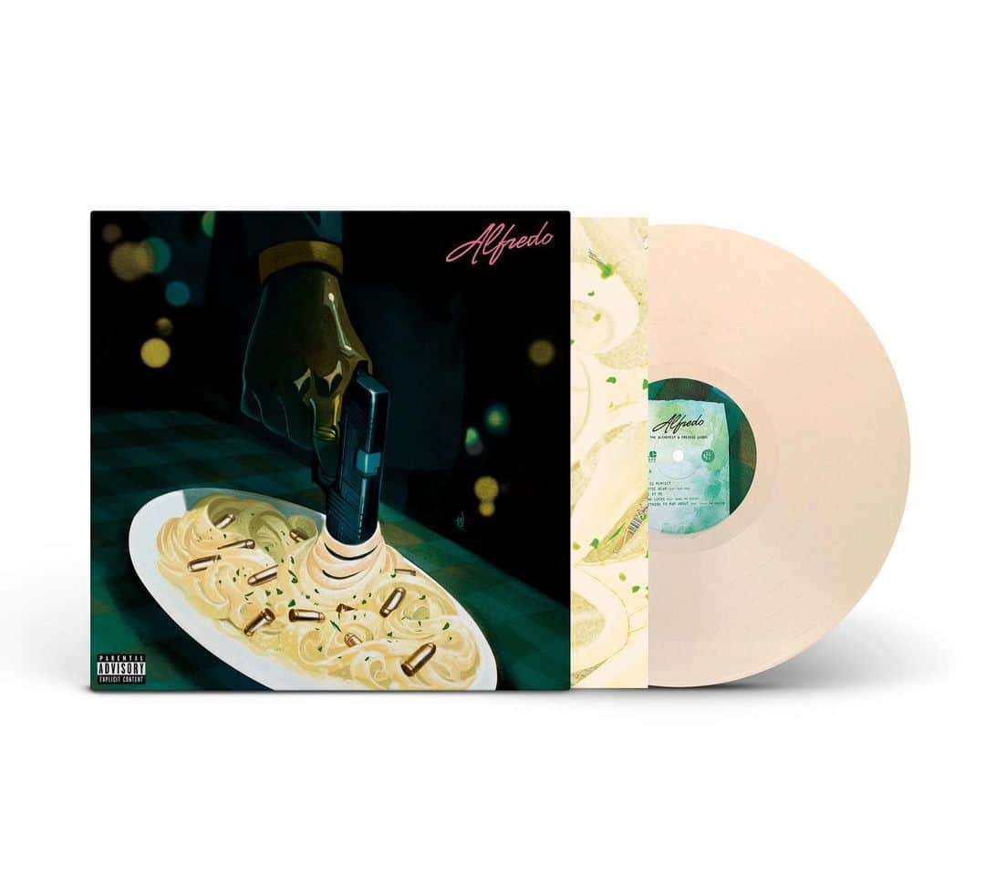 Freddie Gibbsさんのインスタグラム写真 - (Freddie GibbsInstagram)「Friday. Limited ALC Records version of Alfredo. Main & Instrumentals. Only available at alcrecords.com #ALFREDO  🍝🏆」12月2日 2時04分 - freddiegibbs