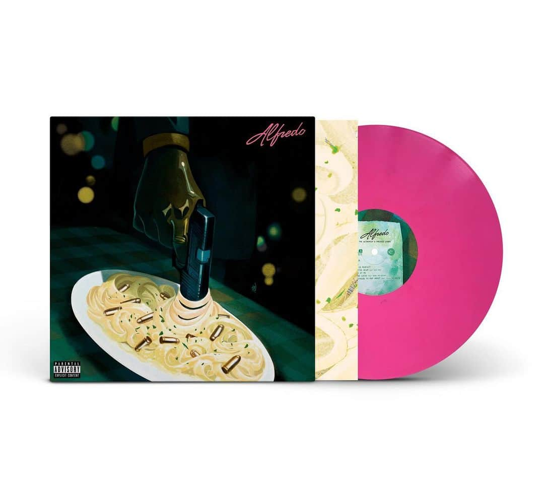 Freddie Gibbsさんのインスタグラム写真 - (Freddie GibbsInstagram)「Friday. Limited ALC Records version of Alfredo. Main & Instrumentals. Only available at alcrecords.com #ALFREDO  🍝🏆」12月2日 2時04分 - freddiegibbs