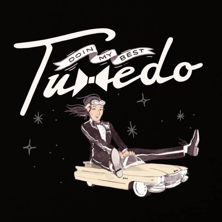 のインスタグラム：「It’s Giving Tuesday, and in addition to our charitable contributions, we are giving YOU the funk. New @tuxedo “Doin’ My Best” slappin’ in ‘62 Coupe DeVilles everywhere now!」