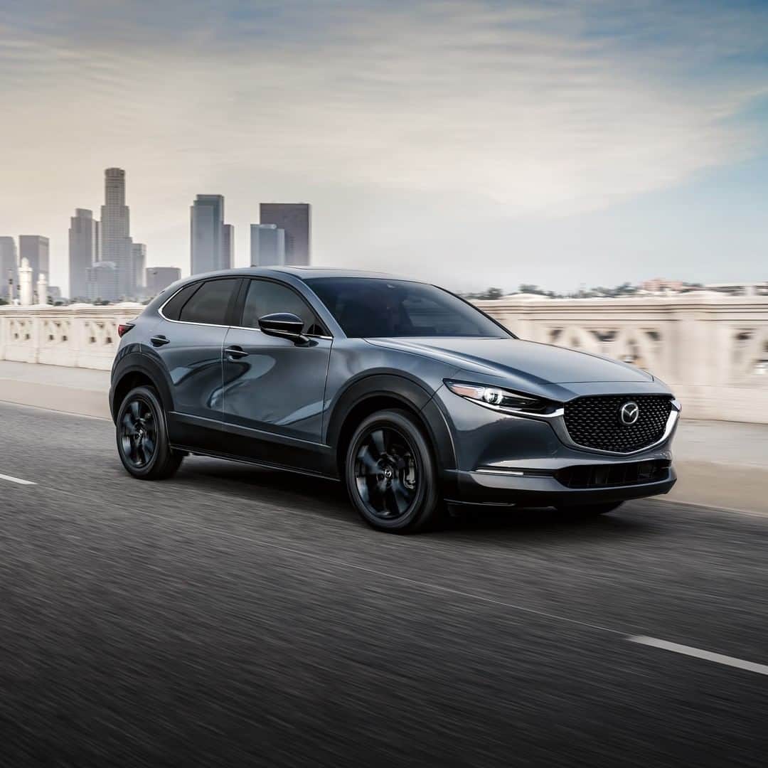 MAZDA Canadaのインスタグラム：「Arriving in Canadian dealerships starting in January 2021, the 2021 Mazda CX-30 Turbo will be standard with Mazda's i-Activ All-Wheel Drive for an MSRP of $36,250. #turbotuesday」