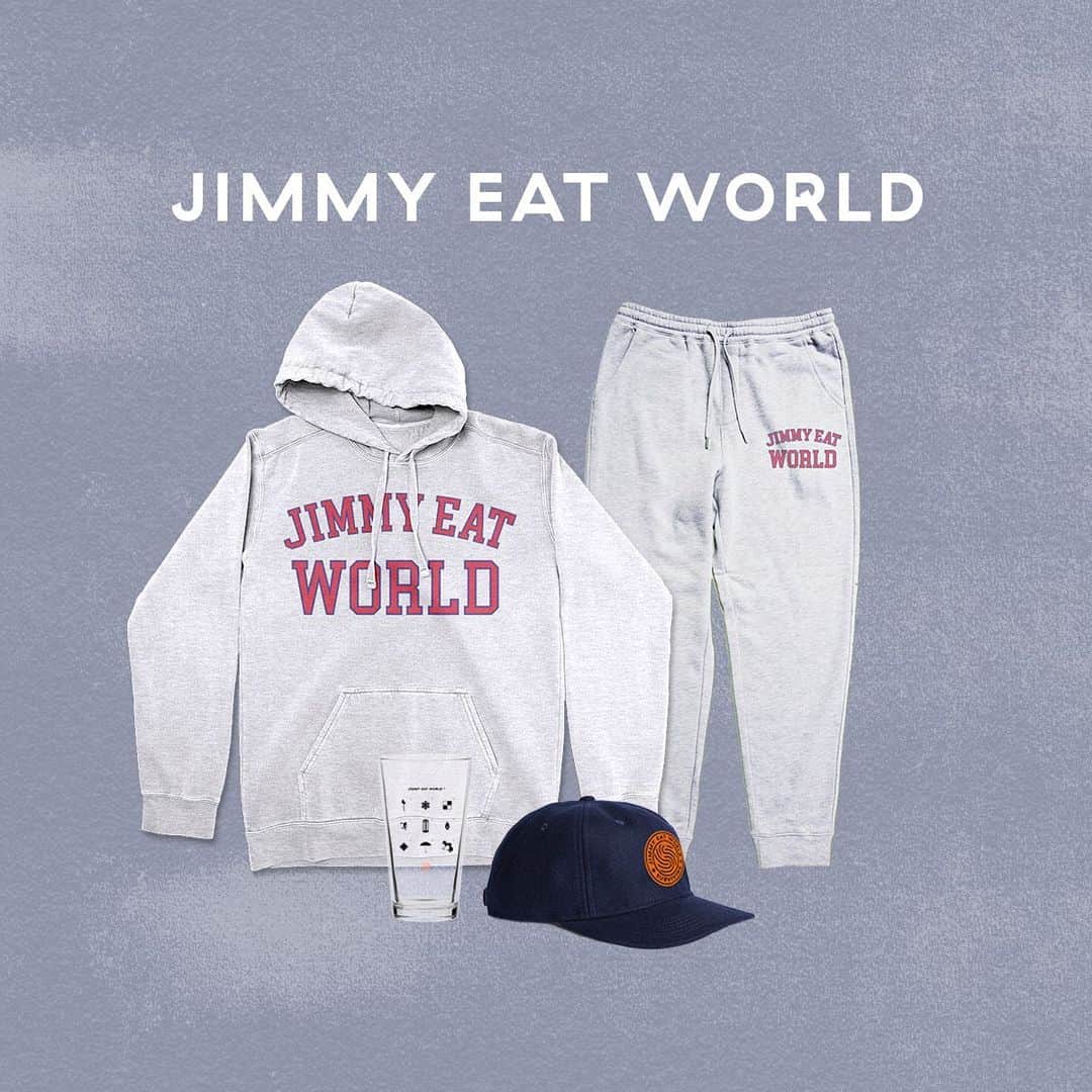 Jimmy Eat Worldさんのインスタグラム写真 - (Jimmy Eat WorldInstagram)「Added some new gear to the store last week so you all can settle in and get comfortable for the holidays and you know, whatever else might be coming 😉 #merch #bignews * *  Kingsroadmerch.com/jimmyeatworld」12月2日 2時53分 - jimmyeatworld