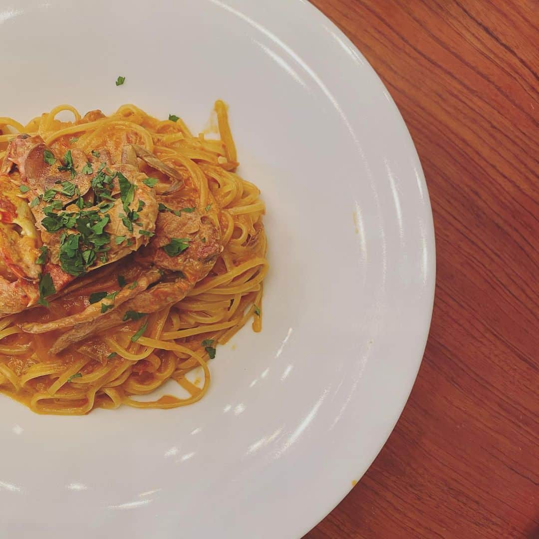 木下ひなこさんのインスタグラム写真 - (木下ひなこInstagram)「🍝 . . 打ち合わせ合間のランチ😌✨ と、今日のわたし🤠 . . #パスタ #恵比寿 #恵比寿カフェ #🍝」12月1日 20時30分 - hinako_0525