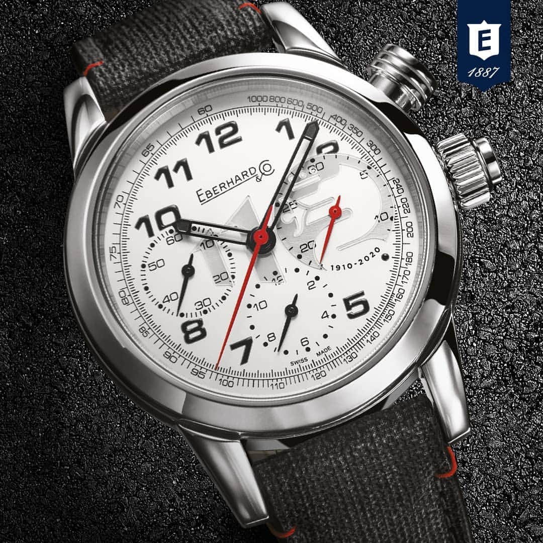 のインスタグラム：「Eberhard & Co. celebrates the 110th Alfa Romeo Anniversary with a special Limited Edition. #limitededition #eberhardwatches #eberhard1887 #eberhard_co #eberhard #110thalfaromeoanniversary #chronograph」