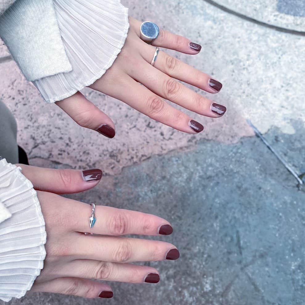 内藤沙季のインスタグラム：「ring💍 小指：Tom Wood 人差し指：Cody Sanderson」