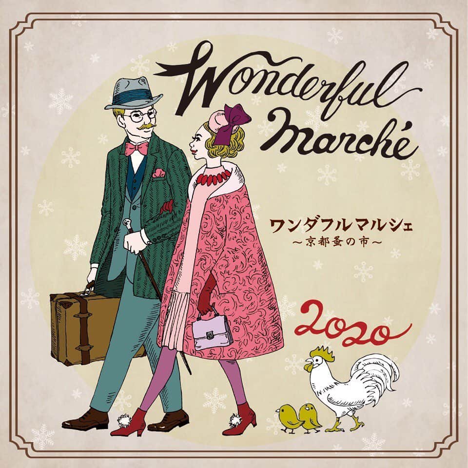 のインスタグラム：「🌹EVENT INFORMATION🌹  《ワンダフルマルシェ〜京都蚤の市〜》 今年も出店させていただきます＊  今年はなんと９日間開催！  冬のお洒落が楽しくなる、NUTTYらしいアメリカンヴィンテージアイテムをお届けいたします🎄  新入荷アイテムのお披露目も…？  是非お楽しみに🎁🎅  【会期】 12/16(wed)~12/24(thu) 場所：ジェイアール京都伊勢丹10階 催物場 時間：10:00~20:00 最終日は18時まで」