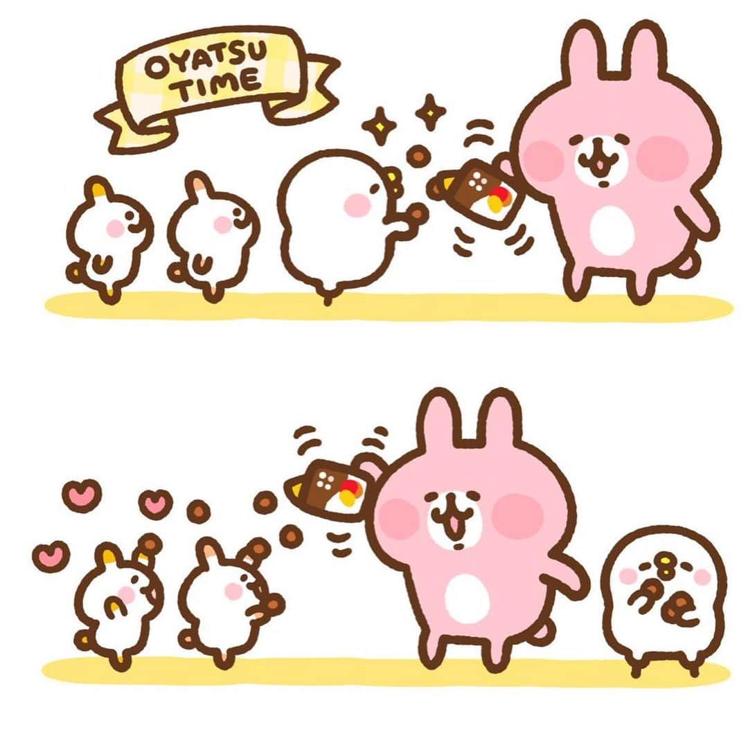 カナヘイのインスタグラム：「おやつタイム  https://kanaheis-small-animals.jp/news/2020/10/136/ #森永　#東京駅一番街」