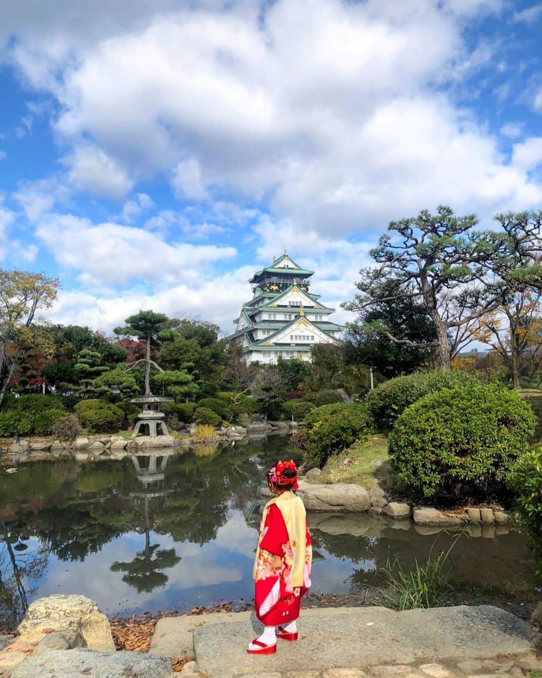 都倉賢のインスタグラム：「天下統一したい候🏯  #七五三  #753」