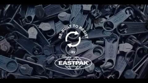 イーストパックのインスタグラム：「RE-BUILT TO RESIST is back while stocks last! Our recycled collection transforms your pre-loved bags into unique designs, preserving style and reducing waste. The sustainable styles are available online for a limited run #sustainable #recycled #sustainablefashion #builttoresist #eastpak」
