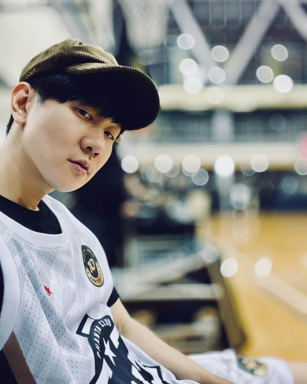 林俊傑のインスタグラム：「籃球比賽！還好今天沒有丟臉。  #bball」