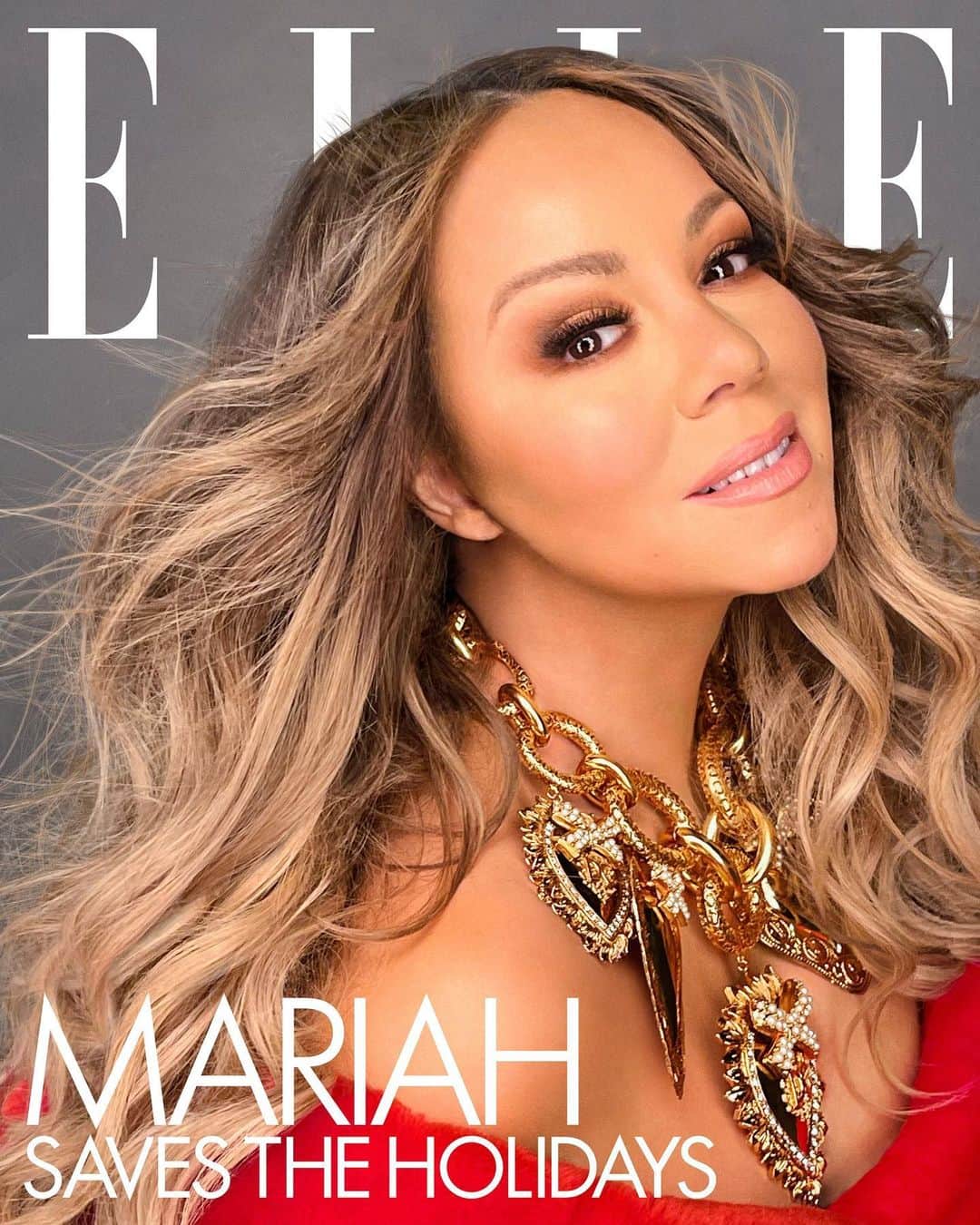 ニーナ・ガルシアのインスタグラム：「This year we could all use a little holiday cheer, and what better way to kick of December than with @mariahcarey for a special Elle cover! On December 4, the queen of the holidays will star in ‘Mariah Carey’s Magical Christmas Special’ for @appletv. With plenty of music, costumes, and cameos from stars like @tiffanyhaddish, @billyeichner, and @arianagrande, Carey has a plan to spread the holiday spirit—at a time when we’ve never needed it more. “I hope people feel festive when they watch this special, and I hope it helps in some way,” she told ELLE. “Just like any really good Christmas movie or song can lift your spirits, that was the goal here.” Click the link in bio for the full digital cover story shot by @ruvenafanador  on Apple iPhone 12 Pro Max.     ELLE December 2020:   Talent: @mariahcarey   Written by: @niquepeeks   Photographer: @ruvenafanador  Stylist: @diandretristan  Hair: @diorsovoa  Makeup: @kristoferbuckle」