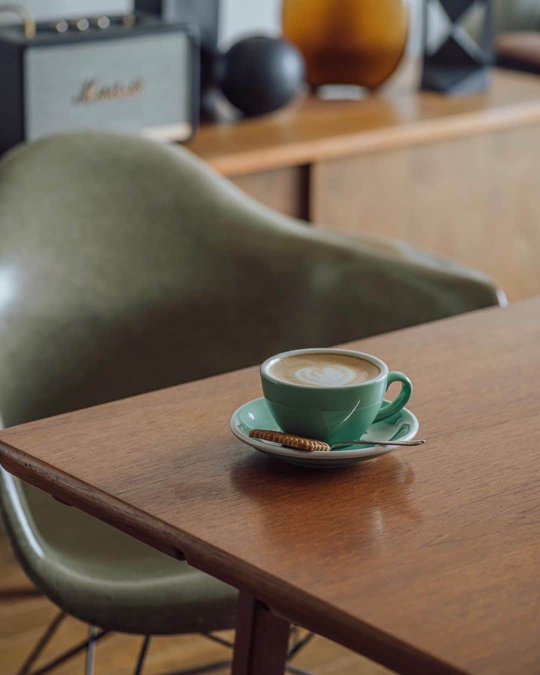 Nanaのインスタグラム：「いつかのラテ☕️」