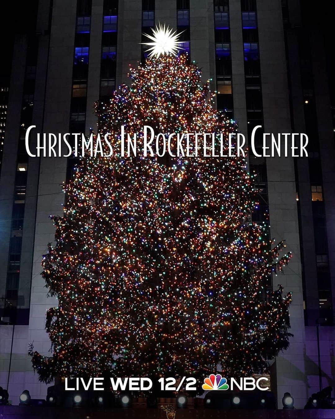 マシュー・モリソンのインスタグラム：「#RockCenterXMAS is right around the corner and it's a true honor to be performing this year at the annual tree lighting in my beloved New York City - tomorrow, December 2 at 8/7c on @nbc 🎄」