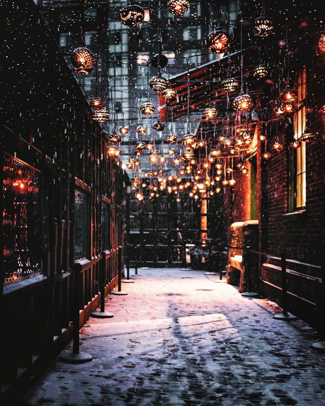 kaelのインスタグラム：「The last month of 2020 has brought a snowstorm. Here’s a favourite winter picture from Toronto. Happy December!」