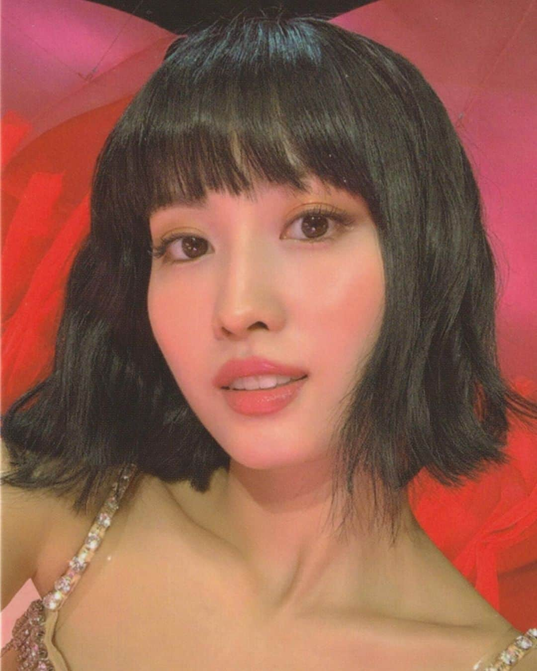 モモさんのインスタグラム写真 - (モモInstagram)「♡ [Scan] 201201 - Eyes Wide Open Album Cards   -  #MOMO #트와이스 #모모 #平井もも #もも #TWICE © pink lemonade」12月1日 23時35分 - momojype