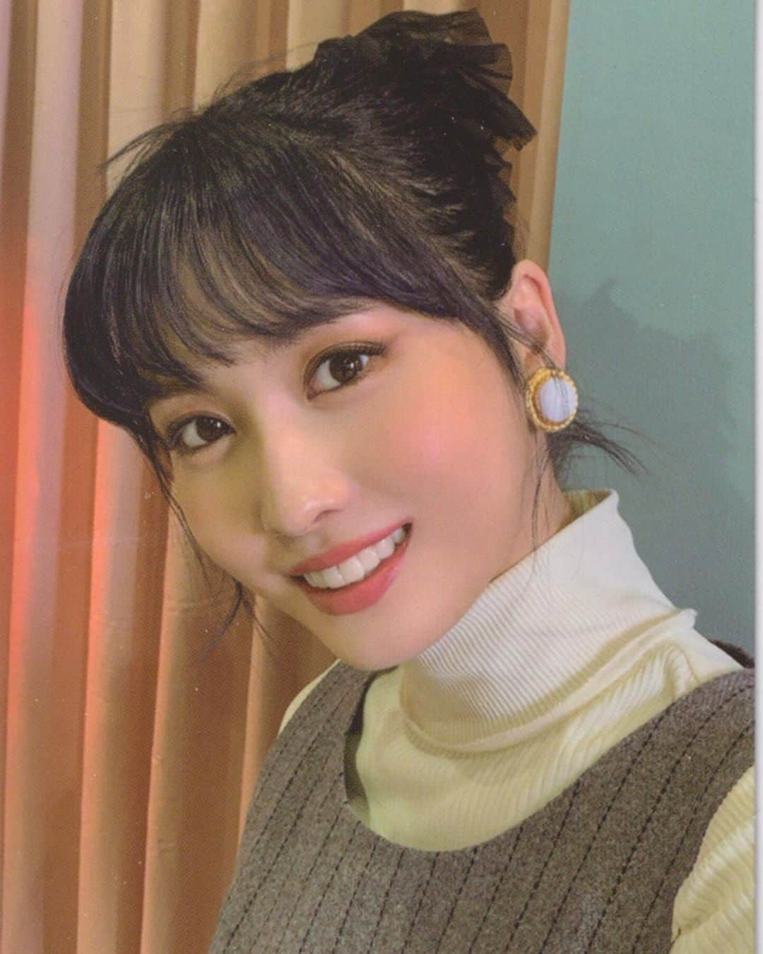 モモさんのインスタグラム写真 - (モモInstagram)「♡ [Scan] 201201 - Eyes Wide Open Album Cards   -  #MOMO #트와이스 #모모 #平井もも #もも #TWICE © pink lemonade」12月1日 23時35分 - momojype