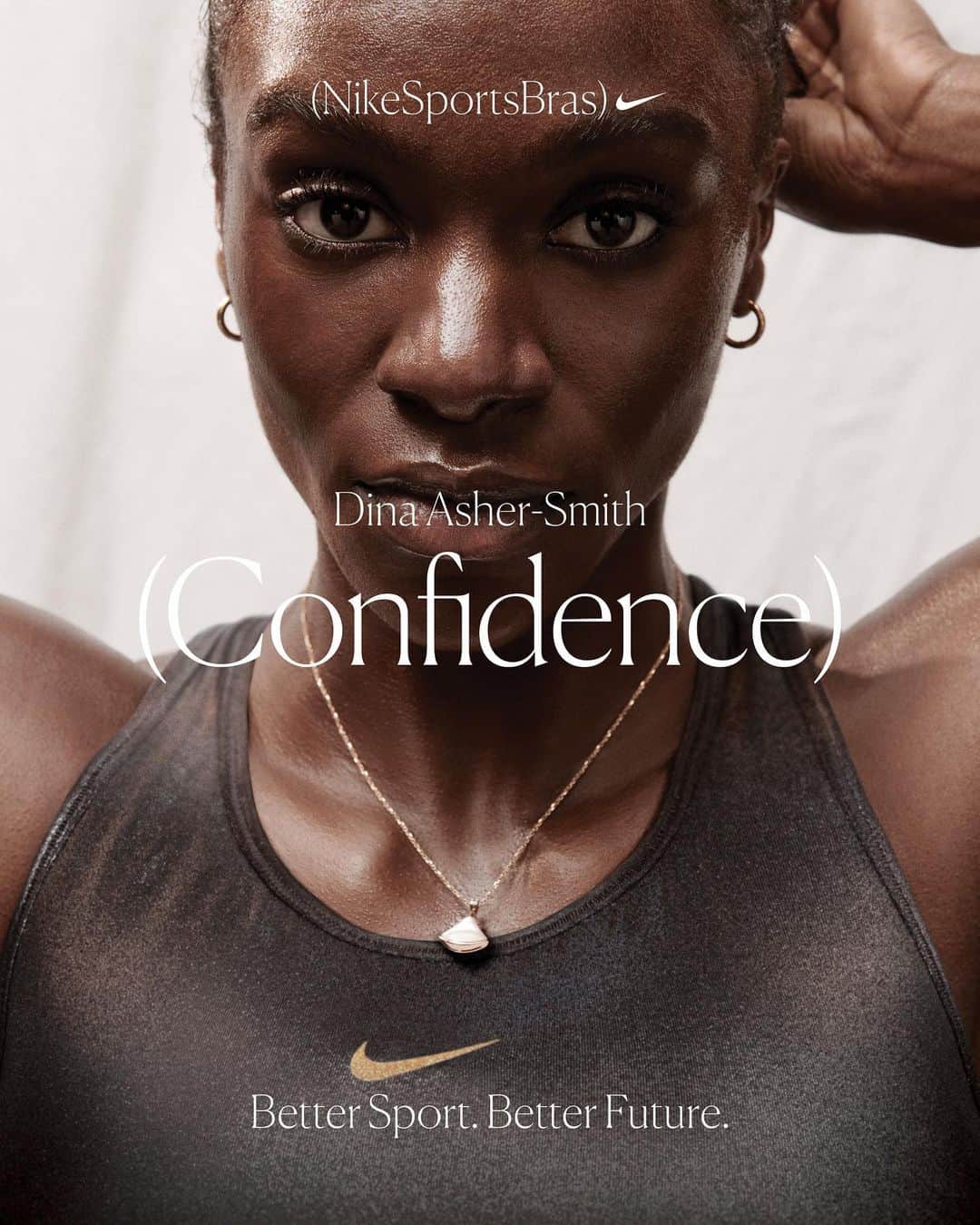 Nike Womenさんのインスタグラム写真 - (Nike WomenInstagram)「“I just think that, as human beings, we should be fearless, and we should go and get everything we want. And that doesn't mean that we're reckless, it doesn't mean that we can't have fears, but we shouldn't let it dictate our behavior every day. And I think sport challenges you to do that.”  Sport taught @dinaashersmith to be confident in her body, and in herself. 💫 Now, she’s working to bring sport to girls everywhere, giving them the confidence to follow their dreams—on or off the track. 🏁 #BetterSportBetterFuture」12月1日 23時59分 - nikewomen