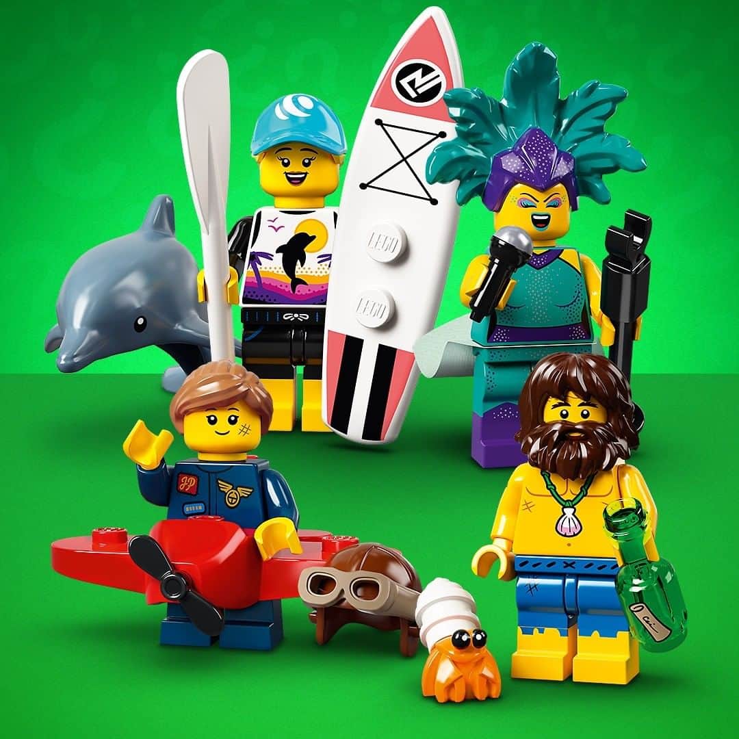 LEGOさんのインスタグラム写真 - (LEGOInstagram)「Series 21 LEGO Minifigures are finally here! 🎉🥳 Which one is your favorite? We love that dolphin trainer!   #LEGO #Minifigures #LEGOMinifigures」12月2日 0時00分 - lego