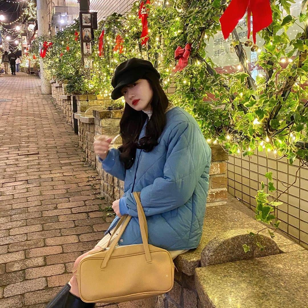 河﨑莉奈さんのインスタグラム写真 - (河﨑莉奈Instagram)「クリスマスの雰囲気が1番すき🎄💫」12月2日 0時12分 - rinya5588