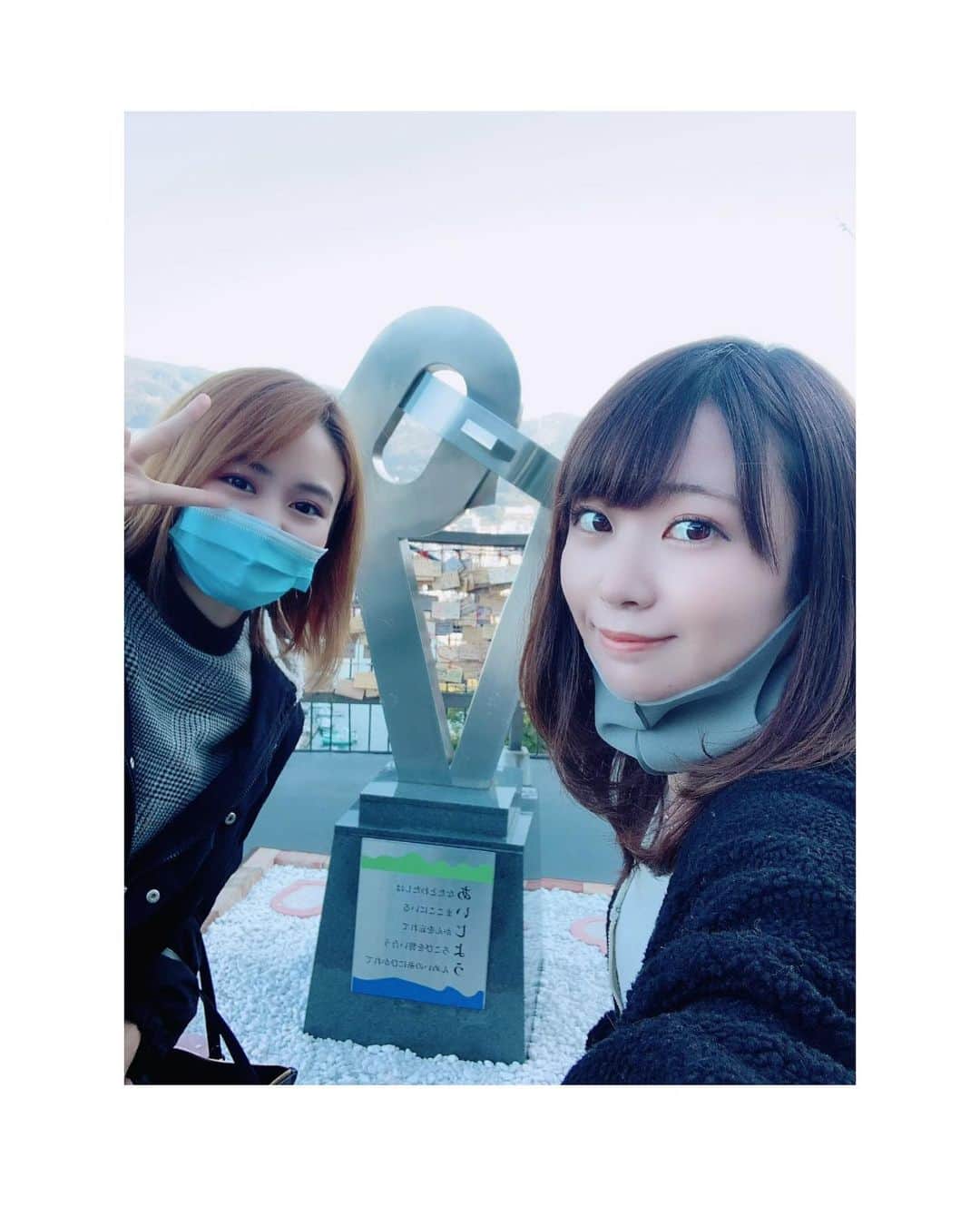 福島ゆかさんのインスタグラム写真 - (福島ゆかInstagram)「：あんちゃん。  ちょと前のわたしたち🍒  はやくあんちゃんに会いたいなあ。 会えるかなあ？  #お出かけ #海 #アイス #思い出 #goto」12月2日 0時46分 - yuka_fukushima_