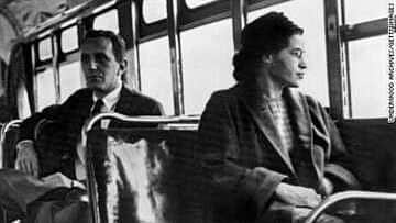 メイム・ビアリクさんのインスタグラム写真 - (メイム・ビアリクInstagram)「On this day in 1955, a seamstress in Montgomery, Alabama refused to give up her seat on a bus to a white man. She was arrested. What followed was a 381-day boycott of the bus system by blacks which was organized by a 26-year-old Baptist minister named the Rev. Martin Luther King Jr. What came next was a Supreme Court ruling to desegregate public transportation in Montgomery. It wasn't until the 1964 Civil Rights Act that desegregation became more widespread. But it started with one woman. #RosaParks」12月2日 0時47分 - missmayim