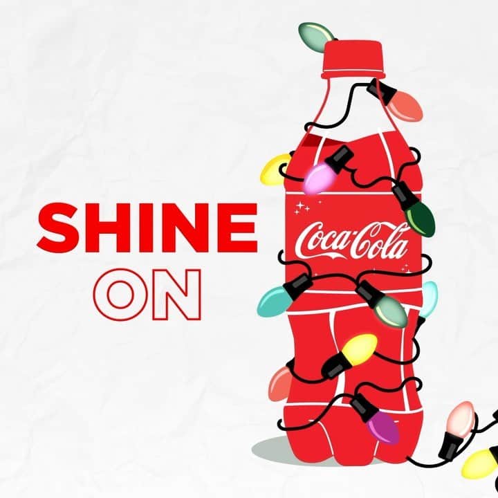 Coca-Colaのインスタグラム：「Flavor notes: merry and bright, all year round.」