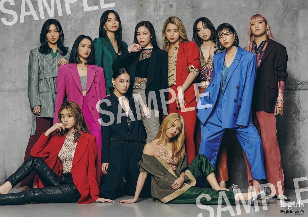 E-girlsのインスタグラム