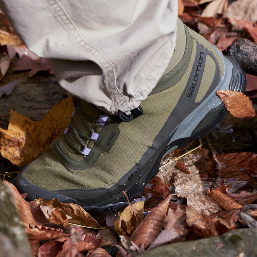 HYPEBEASTさんのインスタグラム写真 - (HYPEBEASTInstagram)「@hypebeastkicks: @bettergiftshop and @salomon_advanced have linked up for a new hiking release centered around the Shelter CS WP. Dressed in “Olive” tones with “Lavender” detailing, the shoe features a Climashield membrane which insulates, wicks away moisture and protects against wet conditions, while the rubber toe and heel cap adds durability and the Contagrip outsole has been constructed from high-wear abrasian-resistant rubber. It’s set to release via the Better™ Gift Shop and Salomon web stores on December 5.⁠⠀ Photo: @mike_smalls/Better™ Gift Shop」12月2日 12時02分 - hypebeast