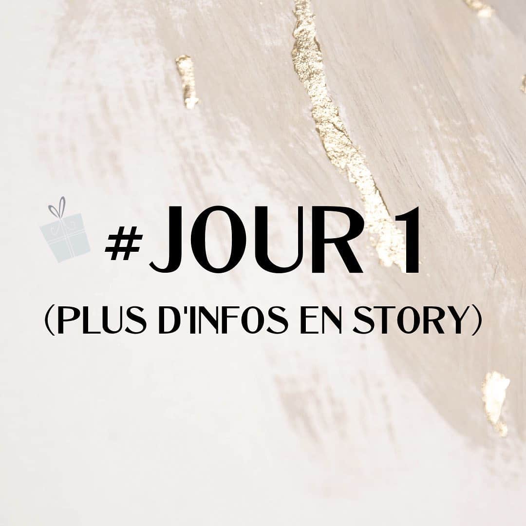 sananasのインスタグラム：「Participation pour le jour 1 c’est ici ! 😁🎁」