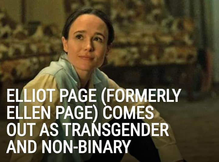 Alternative Pressさんのインスタグラム写真 - (Alternative PressInstagram)「‘The @UmbrellaAcad' star @ElliotPage has publicly come out as transgender and non-binary ⁠ LINK IN BIO⁠ .⁠ .⁠ .⁠ #elliotpage #ellenpage #transgender #nonbinary #lgbtq #lgbtqpride #altpress #alternativepress」12月2日 4時31分 - altpress