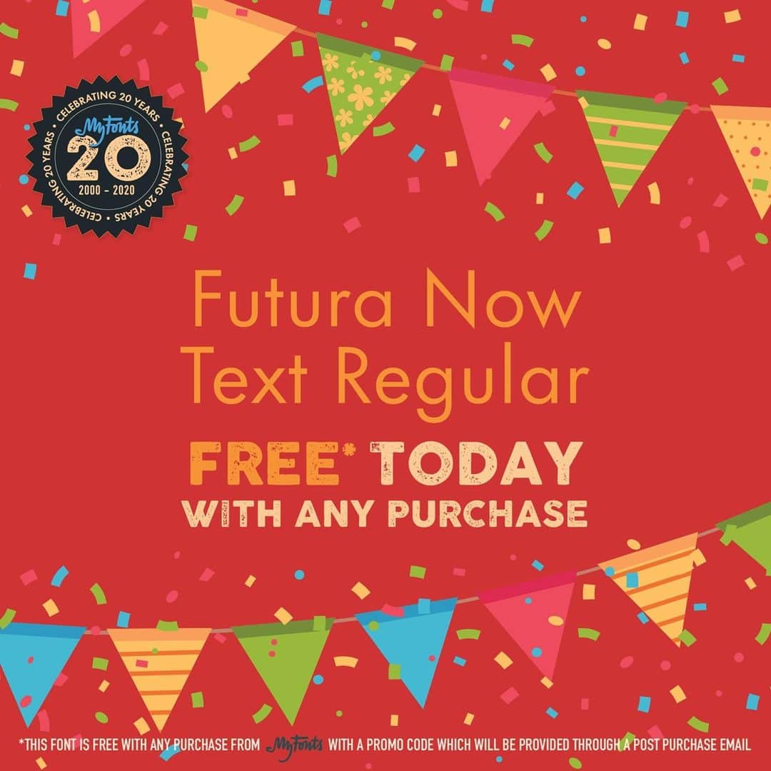 myfontsのインスタグラム：「Every single day of this year’s #BFCMFontSale, we’re giving away free fonts with every single purchase. Just keep your eye out for the form that will accompany your order confirmation: https://bit.ly/2IKEGPE #fontsale #blackfriday #cybermonday #typography #design #fonts #font #graphicdesign」